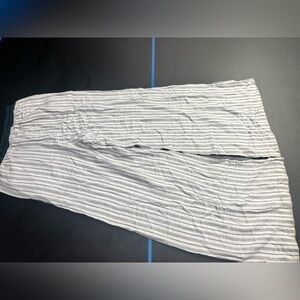 Free People Small Striped women’s wide leg pants